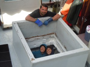 Mike, Betsy, T Unloading